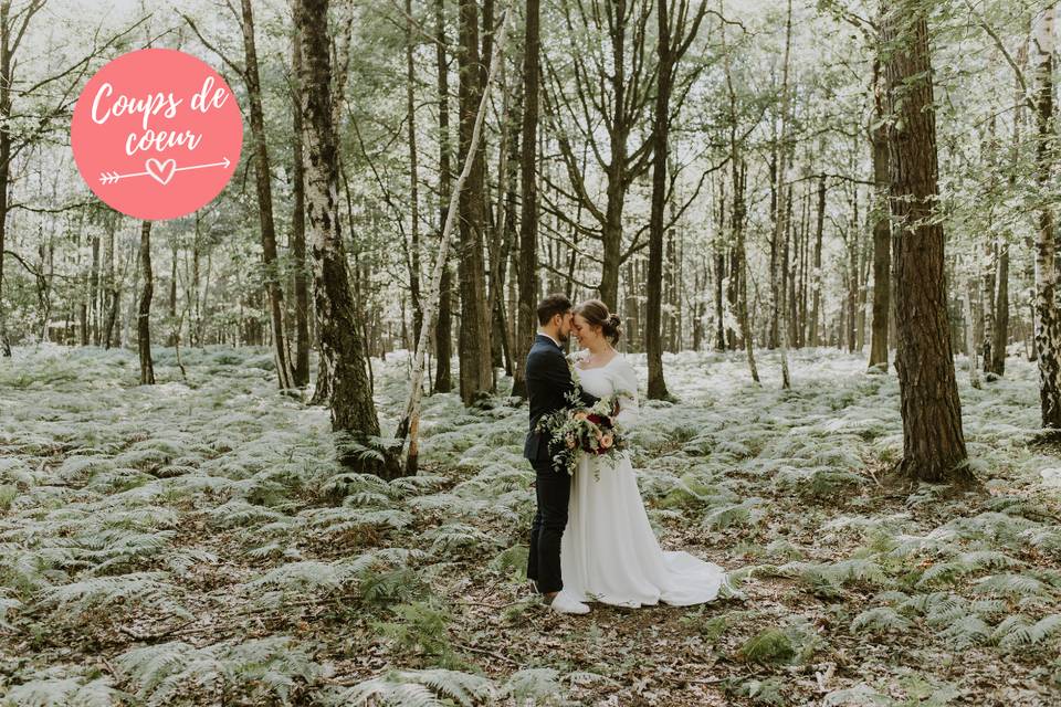 mariage et foret