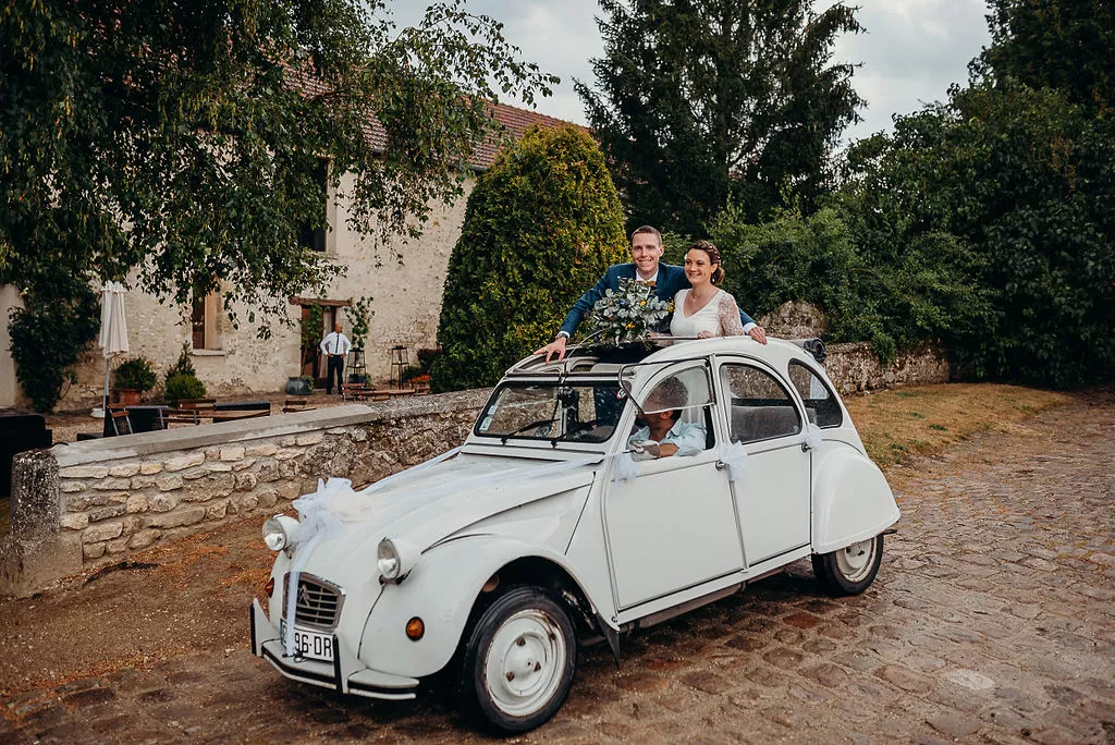 Voiture de collection - Domaine mariage des Vaux de Cernay